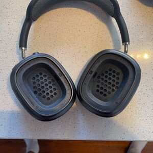 A photo showing the moisture buildup inside user PatrikGustafsson's Headphones after exercising on an indoor bike.