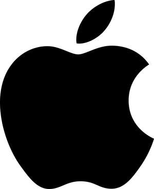 Apple logo (black).svg