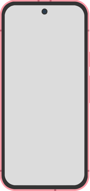 Google Pixel 9a (Peony) front.svg