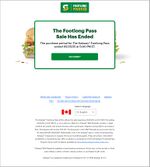 Webpage of Footlong Pass discontinuation