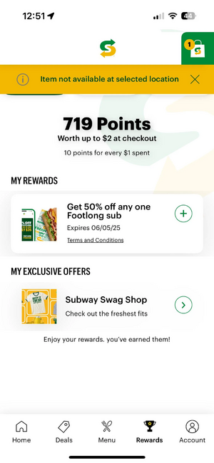 Subway Footlong Pass screenshot.webp