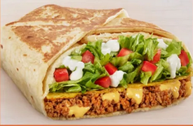 Taco Bell Crunchwrap advertising
