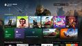 The Xbox One dashboard since 2022
